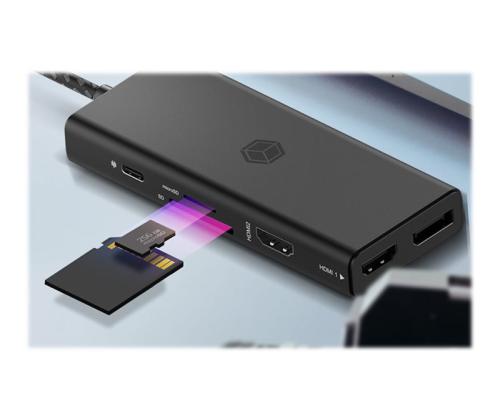 ICY BOX IB-DK4011-CPD Docking Station