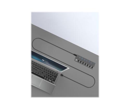 ICYBOX IB-HUB1701-C3 7-port hub
