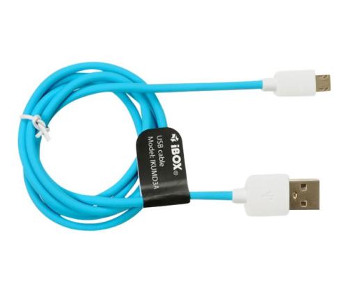 IBOX microUSB cable data + power 1m