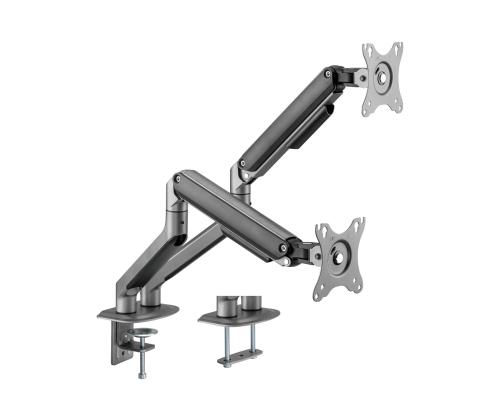 GEMBIRD Desk mounted adjustable double