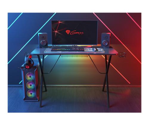 NATEC Genesis gaming desk Holm 200 RGB