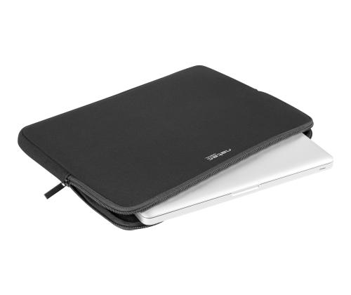 NATEC laptop sleeve Coral 15.6inch black