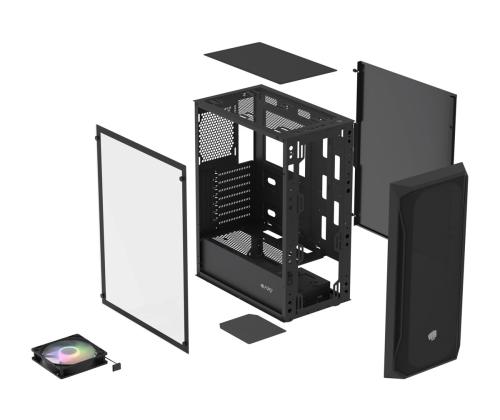 NATEC Fury Shobo SH4 RGB Midi Tower