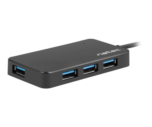 NATEC NHU-1342 Natec Hub USB 3.0 Moth 4-