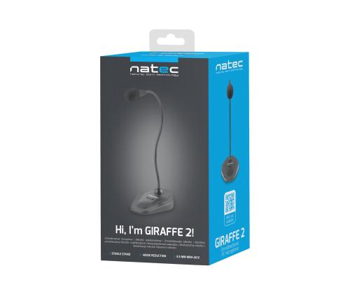 NATEC microphone Giraffe 2 black
