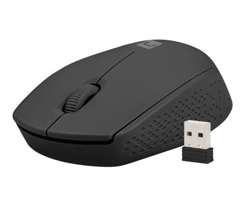NATEC Wireless mouse Stork 1600DPI black