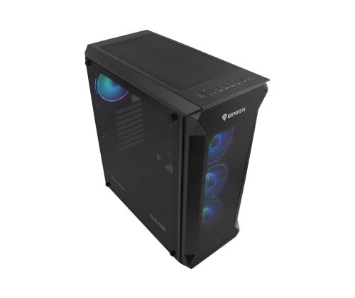 NATEC Genesis PC case Irid 505