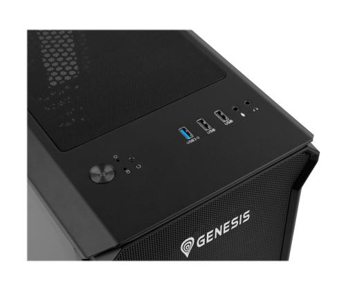 NATEC Genesis PC case Irid 503