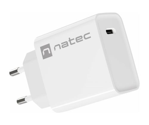 NATEC USB Charger Ribera USB-C PD 20W