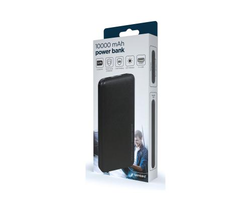 GEMBIRD PB10-02 10000mAh power bank blac