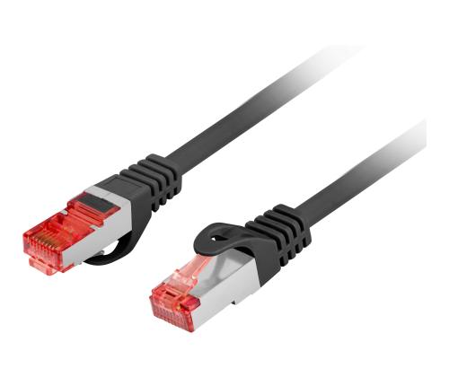 LANBERG Patchcord cat.6 FTP 0.5m black