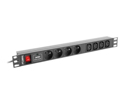 LANBERG PDU-04E04I-0200-IEC-BK Lanberg P
