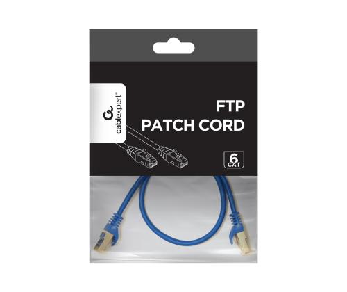 GEMBIRD PP6-0.5M/B Gembird patchcord RJ4