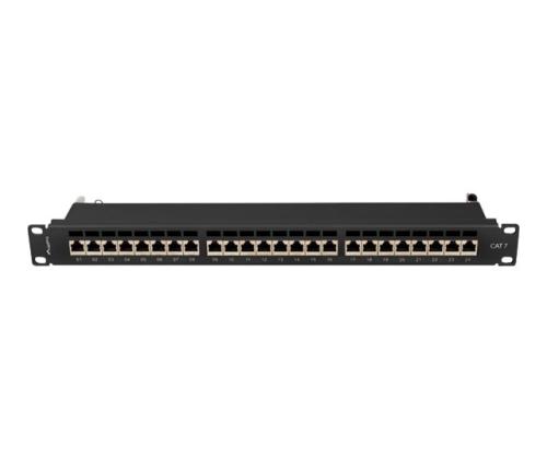 LANBERG patch panel 24port 1U cat.7 FTP