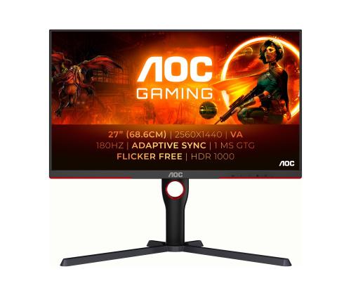 AOC Q27G3XMN/BK 27inch 2560x1440 IPS
