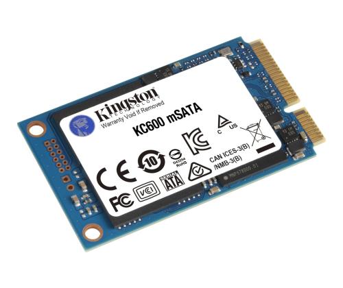 KINGSTON KC600 256GB SATA3 mSATA SSD