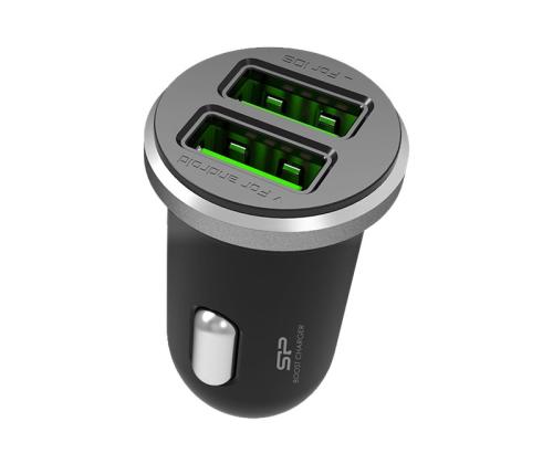 SILICONPOW Car charger BoostCC202P Black