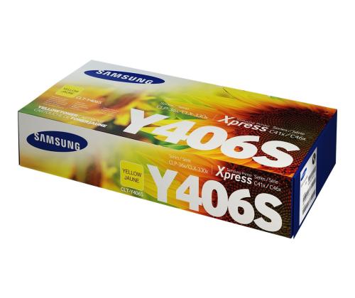 SAMSUNG CLT-Y406S Yellow Toner Cartri