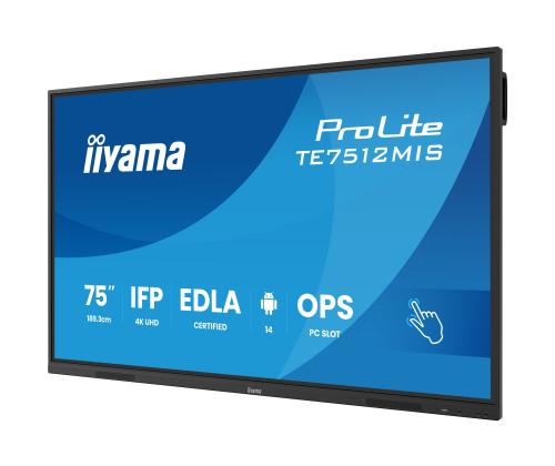 IIYAMA TE7512MIS-B4AG 75inch iiWare13E