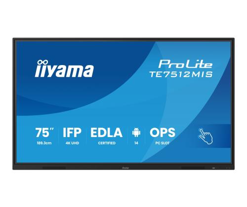 IIYAMA TE7512MIS-B4AG 75inch iiWare13E