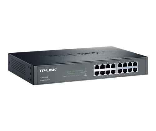 TP-LINK 16port Gigab. ECO-Switch 19in