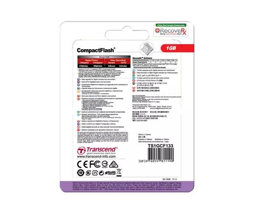 TRANSCEND CompactFlash 1GB