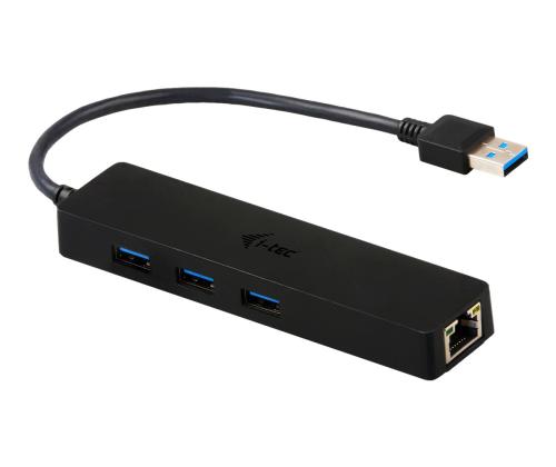I-TEC USB 3.0 Slim HUB 3 Port Giga Lan