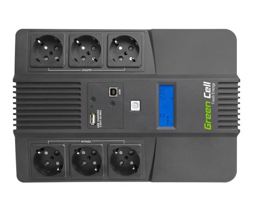 GREENCELL UPS07 UPS Green Cell AiO z LCD