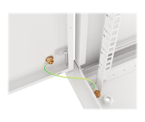 LANBERG Wall mount 19in 12U 600x600 grey