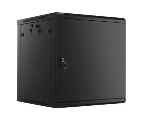 LANBERG Wall mount 19i 12U 600x600 black
