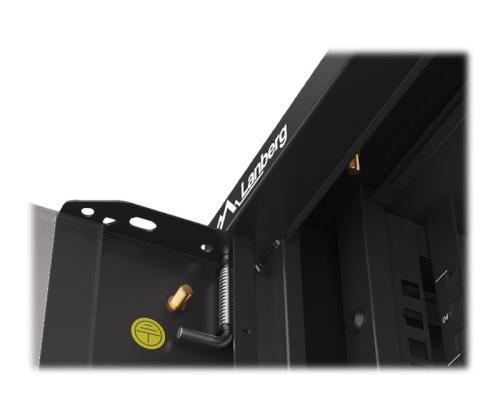 LANBERG 19inch rack 4U/570x600 black