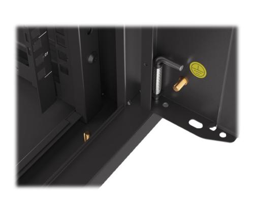 LANBERG 19inch rack 4U/570x600 black