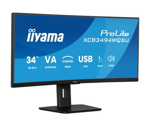 IIYAMA XCB3494WQSU-B1 34inch UW Curved