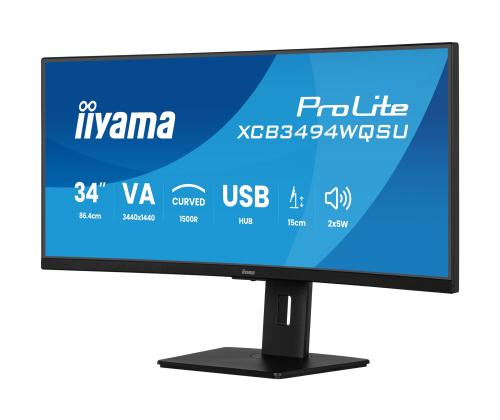 IIYAMA XCB3494WQSU-B1 34inch UW Curved