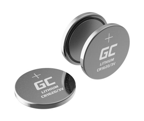 GREENCELL 5x Battery Lithium CR1620 3V