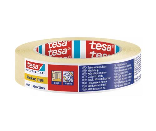 Maalriteip 25mmx50m TESA sisetöödeks
