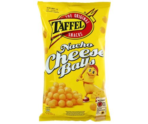 Maisipallid TAFFEL Nacho juustumaitselised, 165g