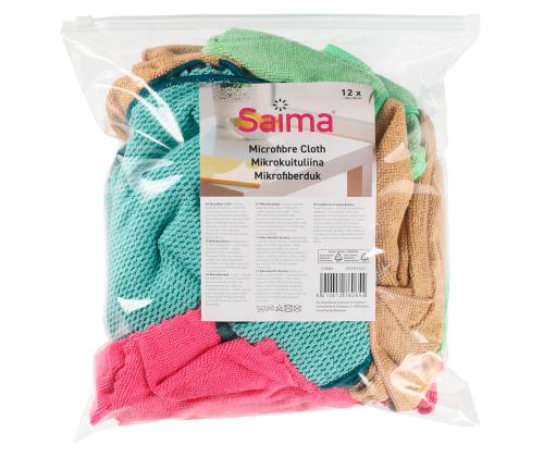 Majapidamislapid SAIMA Mikrofiiber 30x30cm, 12tk