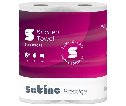 Majapidamispaber 2-kihiline WEPA Satino 2rl pakis