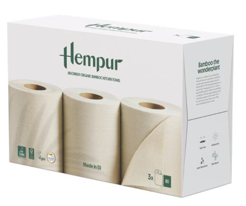 Majapidamispaber HEMPUR, Bamboo 3 rl