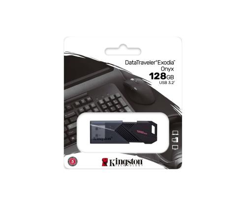 Mälupulk 128GB KINGSTON DataTraveler Exodia Onyx USB 3.2