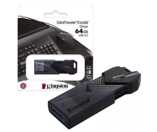 Mälupulk 64GB KINGSTON Exodia Onyx USB 3.2