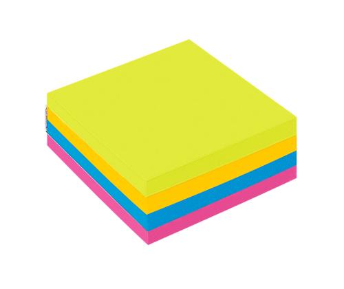 Märkmepaber iseliimuv 76x76mm POST-IT märkmekuup 4x75 lehte