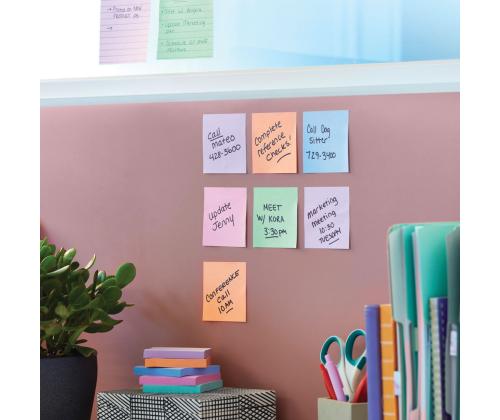 Märkmepaber 47x47mm POST-IT 62212SOU Soulful 12x90 lehte