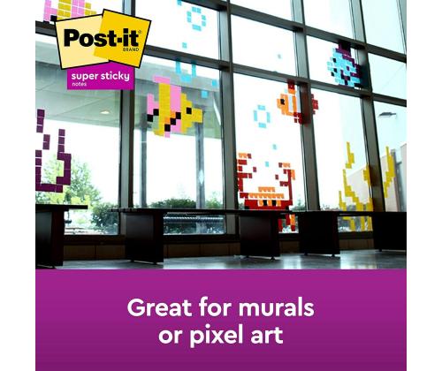 Märkmepaber 76x76 Post-it 654 neoonoranz 100l pakis