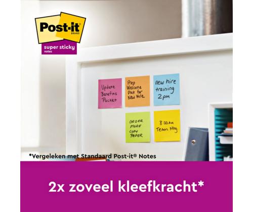 Märkmepaber 76x76mm POST-IT 654 SS Oasis 5x90 lehte