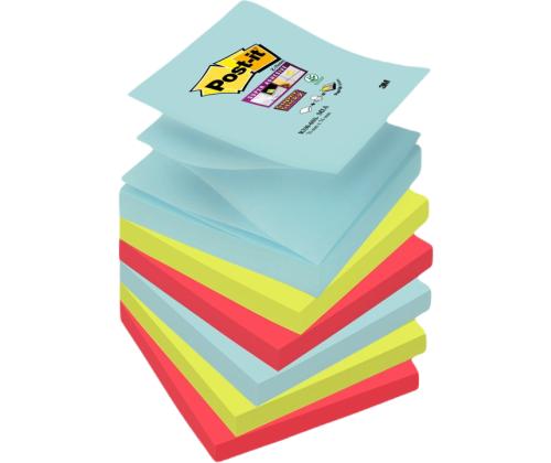 Märkmepaber 76x76mm POST-IT Z-notes R330 SS MIAMI 6x90 lehte