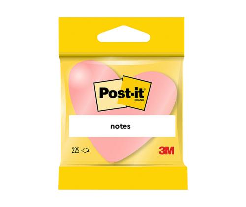 Märkmepaber POST-IT 2007H Südamekujuline 225 lehte