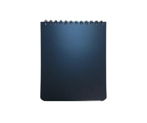 Märkmeplokk spiraalköites A6 SMLT ruuduline 60 lehte plastkaaned must