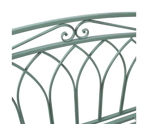 Pink MINT kaarega, antiikroheline, 103x48xH211cm, sepistatud metall